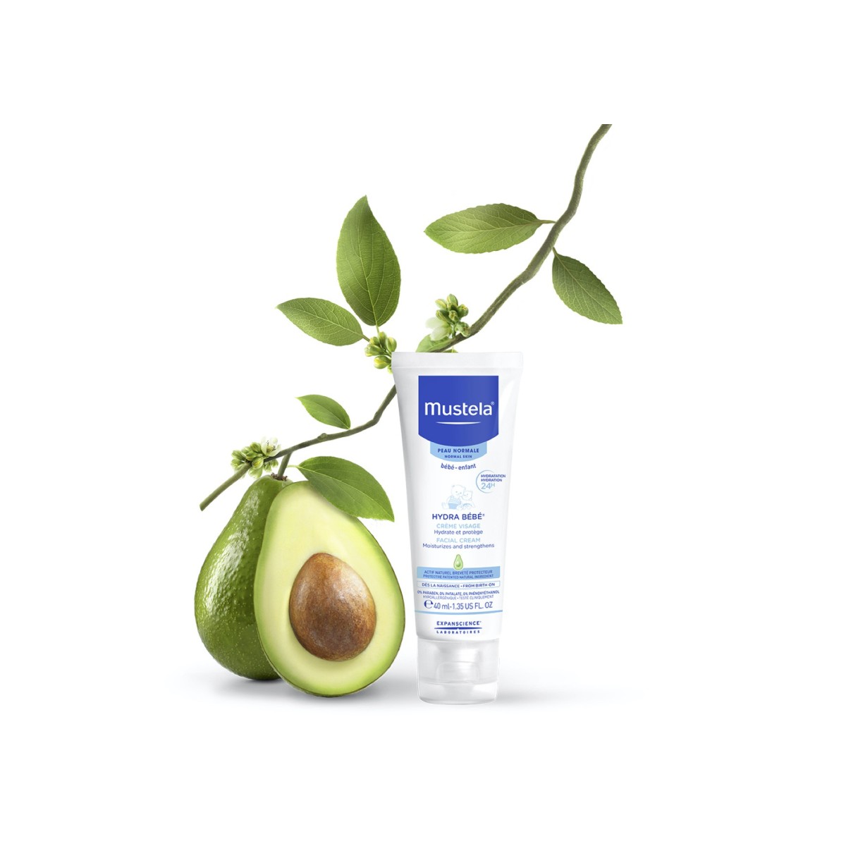 Hydra Bebé facial Mustela 40 ml 