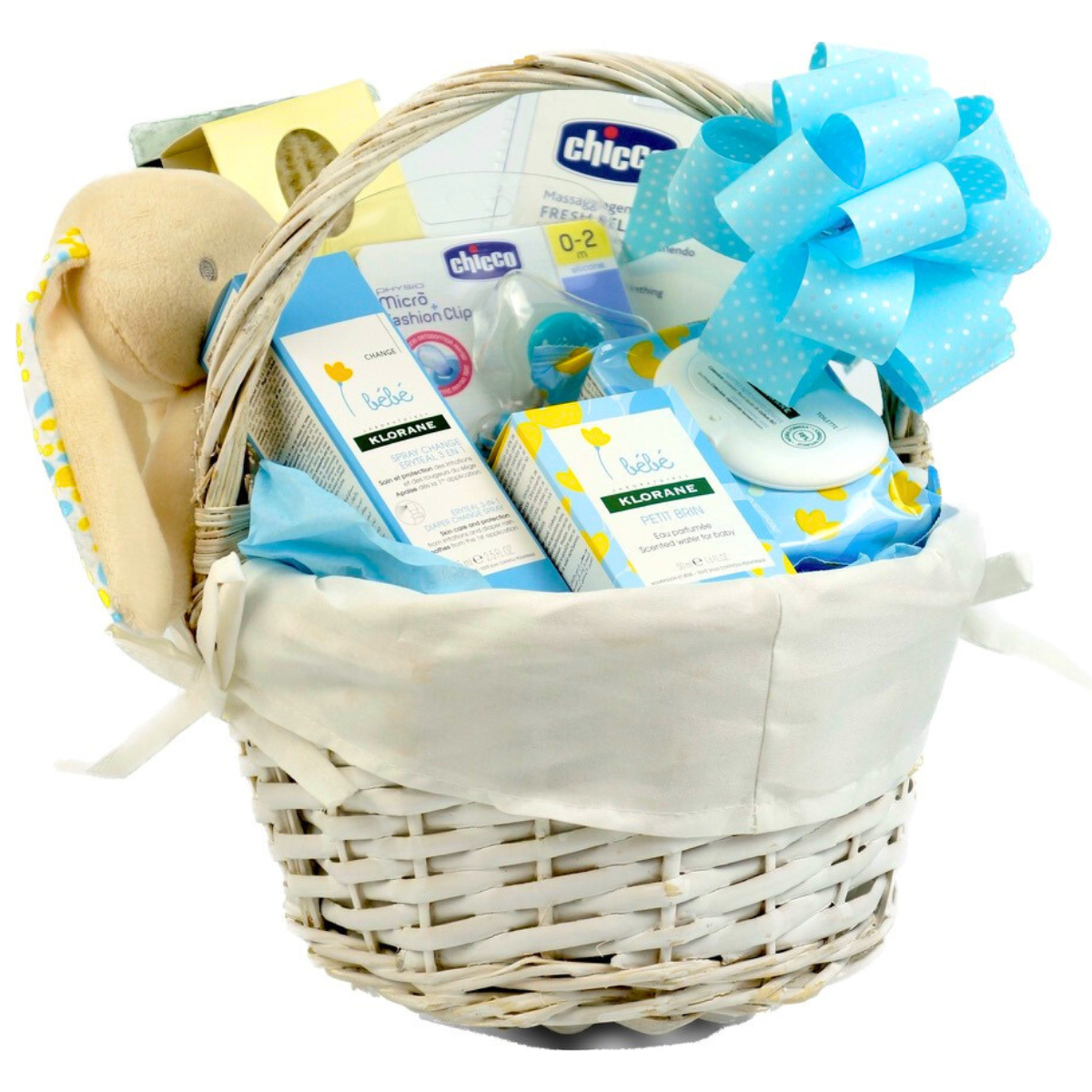 Canastilla de Bebé con productos Klorane Bebé para el Paseo