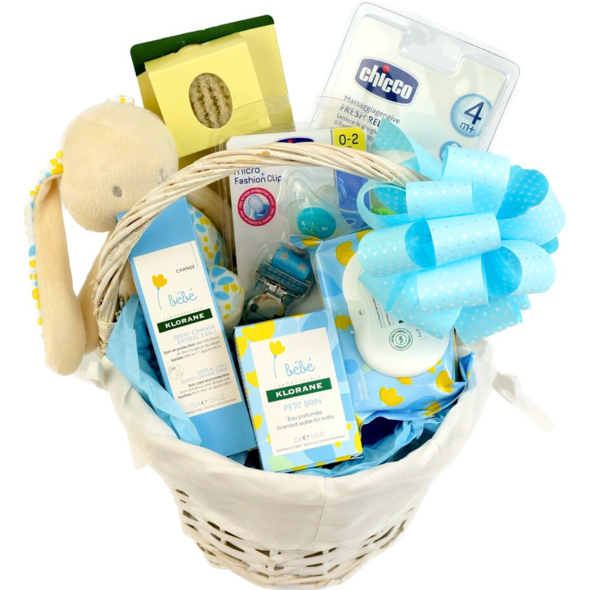 Canastilla de Bebé con productos Klorane Bebé para el Paseo